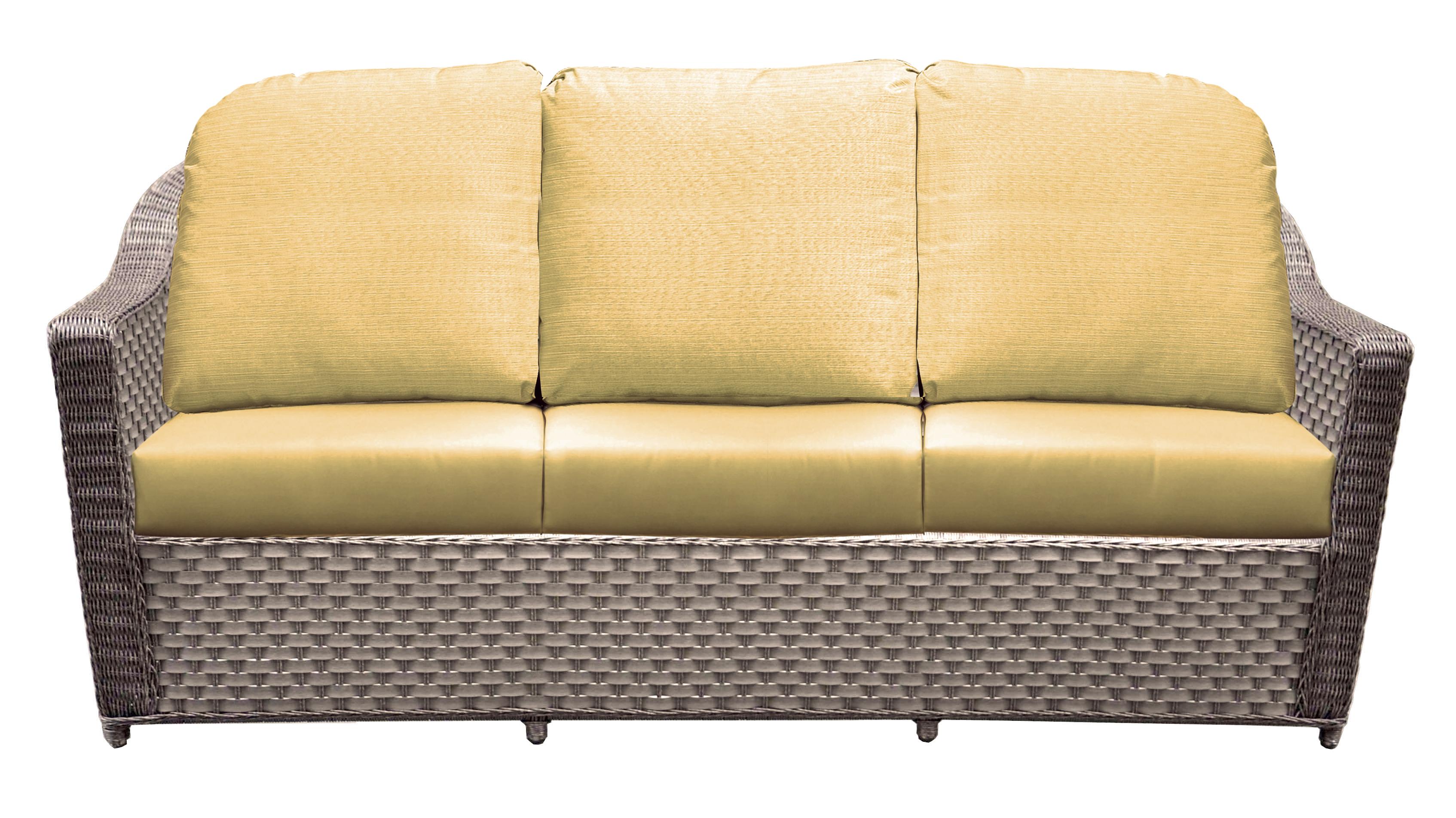 NorthCape International Covington Wicker Three Seater Sofa Find Your